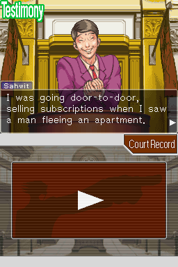 Ace Attorney Phoenix Wright Screenshot 15 (Nintendo DS)