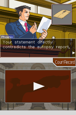 Ace Attorney Phoenix Wright Screenshot 16 (Nintendo DS)