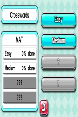 Crosswords Screenshot 8 (Nintendo DS)