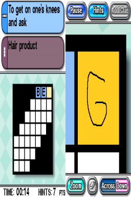 Crosswords Screenshot 11 (Nintendo DS)