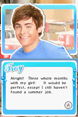 High School Musical 2: Work This Out Screenshot 5 (Nintendo DS)