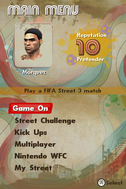 FIFA Street 3 Screenshot 7 (Nintendo DS)