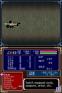 Castlevania: Dawn Of Sorrow Screenshot 15 (Nintendo DS)