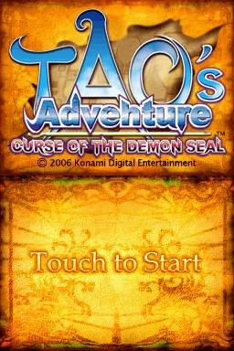 Tao's Adventure: Curse Of The Demon Seal