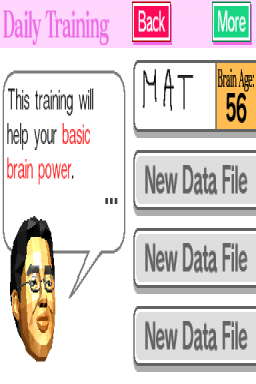 Dr. Kawashima's Brain Training Screenshot 9 (Nintendo DS)