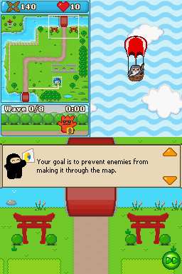 Ninja Town Screenshot 8 (Nintendo DS)