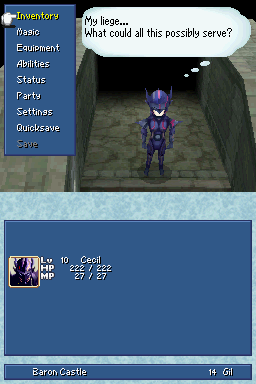 Final Fantasy IV Screenshot 10 (Nintendo DS)