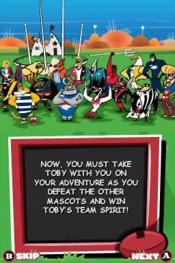 AFL Mascot Manor Screenshot 23 (Nintendo DS)