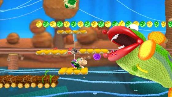 Poochy And Yoshi's Wooly World