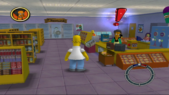 The Simpsons: Hit & Run Screenshot 5 (Nintendo Gamecube (EU Version))