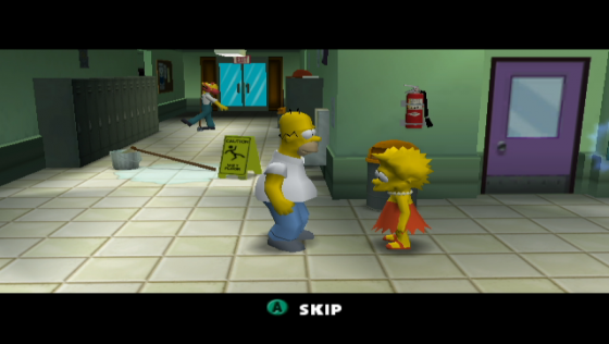 The Simpsons: Hit & Run Screenshot 7 (Nintendo Gamecube (US Version))