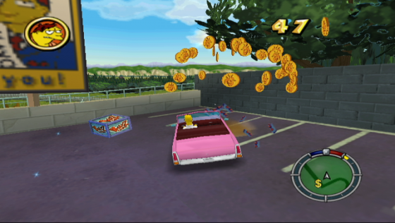 The Simpsons: Hit & Run Screenshot 9 (Nintendo Gamecube (EU Version))