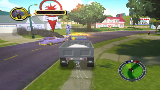 The Simpsons: Hit & Run Screenshot 11 (Nintendo Gamecube (US Version))