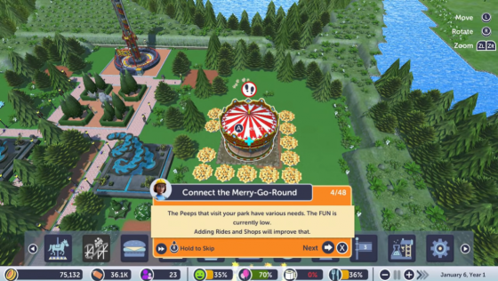 Rollercoaster Tycoon Adventures Screenshot 32 (Nintendo Switch (EU Version))