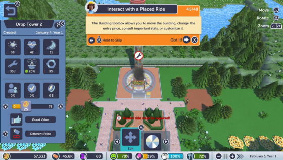 Rollercoaster Tycoon Adventures Screenshot 41 (Nintendo Switch (EU Version))