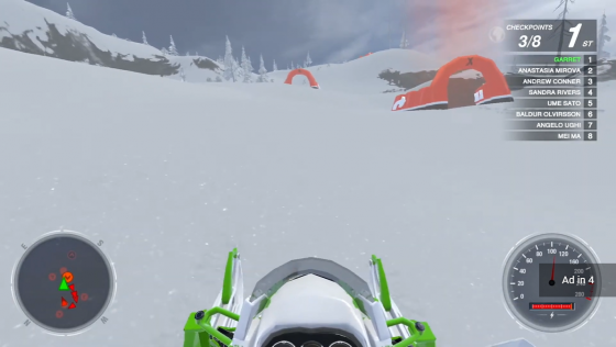 Snow Moto Racing Freedom Screenshot 5 (Nintendo Switch (EU Version))