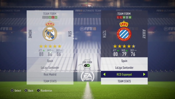 FIFA 18 Screenshot 43 (Nintendo Switch (EU Version))