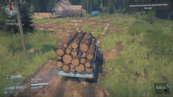 Spintires MudRunner: American Wilds Screenshot 7 (Nintendo Switch (US Version))