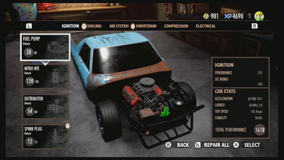 Street Outlaws: The List Screenshot 5 (Nintendo Switch (EU Version))