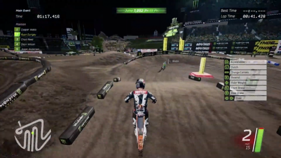 Monster Energy Supercross Screenshot 5 (Nintendo Switch (US Version))