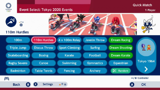 Mario And Sonic At The Olympic Games Tokyo 2020 Screenshot 28 (Nintendo Switch (US Version))