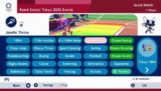 Mario And Sonic At The Olympic Games Tokyo 2020 Screenshot 36 (Nintendo Switch (US Version))