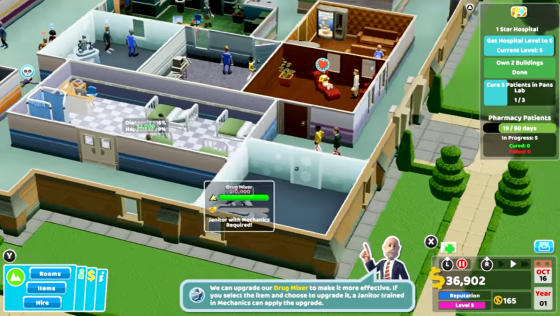 Two Point Hospital Screenshot 10 (Nintendo Switch (EU Version))