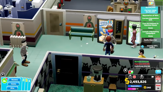 Two Point Hospital Screenshot 14 (Nintendo Switch (EU Version))