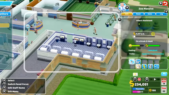 Two Point Hospital Screenshot 19 (Nintendo Switch (EU Version))