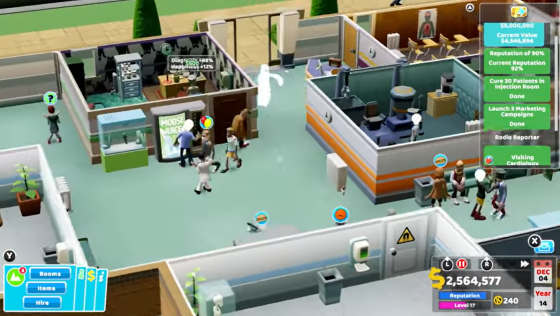 Two Point Hospital Screenshot 20 (Nintendo Switch (EU Version))