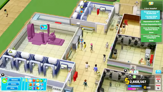 Two Point Hospital Screenshot 33 (Nintendo Switch (EU Version))