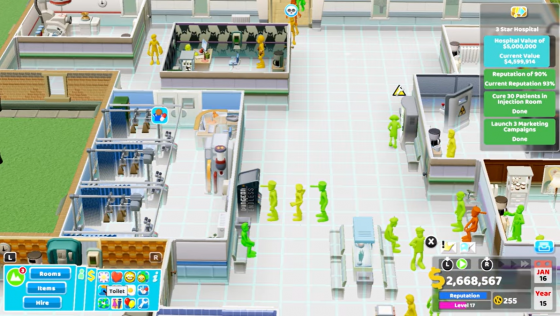 Two Point Hospital Screenshot 34 (Nintendo Switch (EU Version))