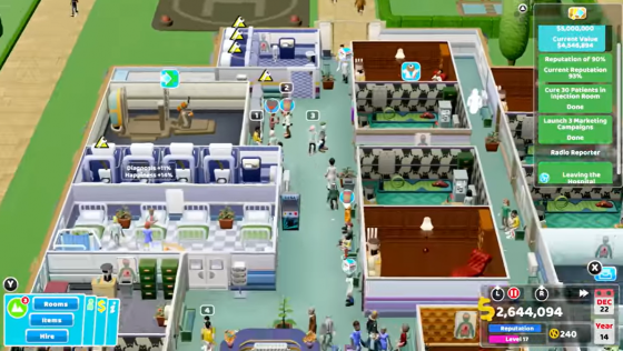 Two Point Hospital Screenshot 41 (Nintendo Switch (EU Version))