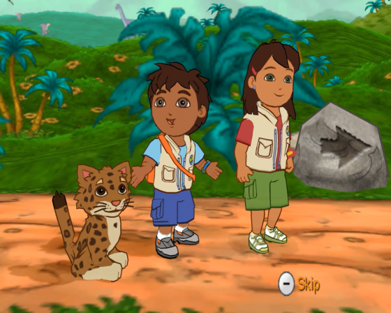 Go, Diego, Go! Great Dinosaur Rescue Screenshot 10 (Nintendo Wii (EU Version))