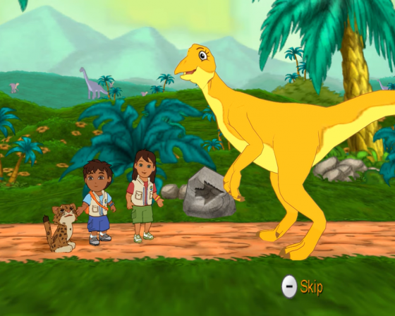 Go, Diego, Go! Great Dinosaur Rescue Screenshot 11 (Nintendo Wii (EU Version))