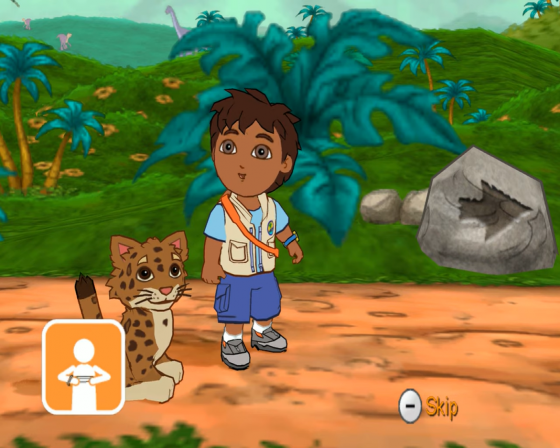 Go, Diego, Go! Great Dinosaur Rescue Screenshot 17 (Nintendo Wii (EU Version))