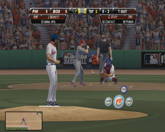 Major League Baseball 2K9 Screenshot 15 (Nintendo Wii (US Version))