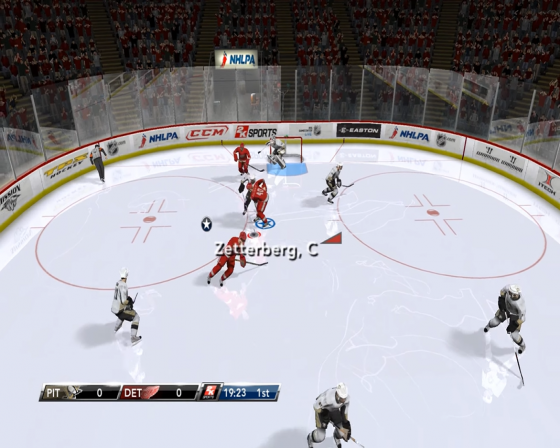 NHL 2K9 Screenshot 5 (Nintendo Wii (US Version))