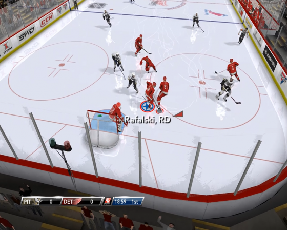 NHL 2K9 Screenshot 7 (Nintendo Wii (EU Version))