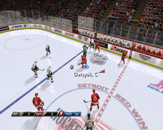 NHL 2K9 Screenshot 20 (Nintendo Wii (EU Version))