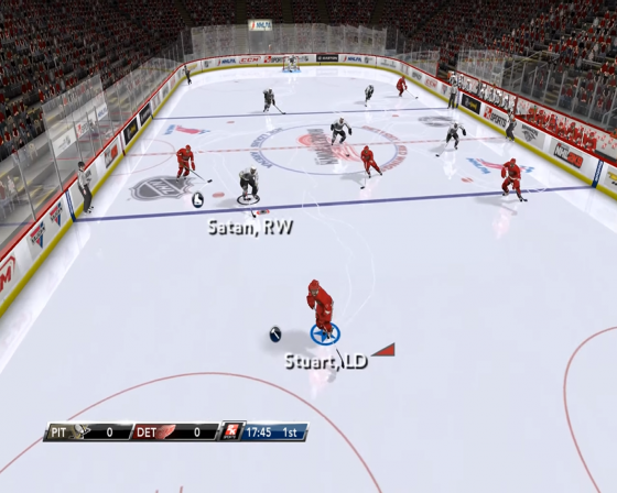 NHL 2K9 Screenshot 22 (Nintendo Wii (US Version))