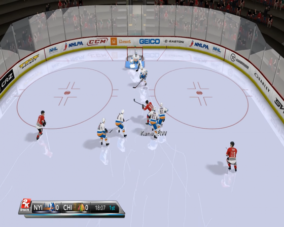 NHL 2K11 Screenshot 5 (Nintendo Wii (US Version))