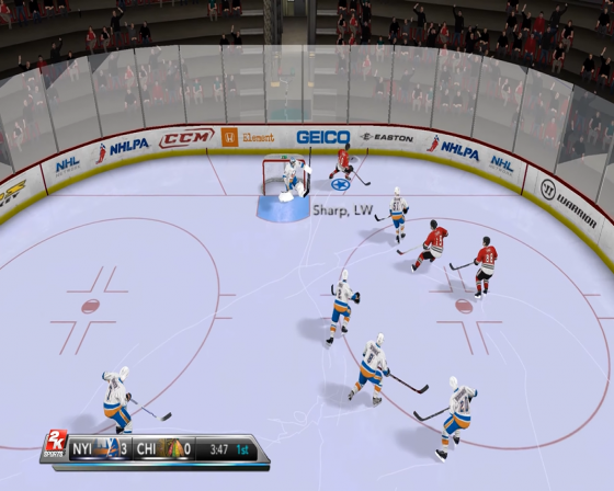 NHL 2K11 Screenshot 34 (Nintendo Wii (EU Version))