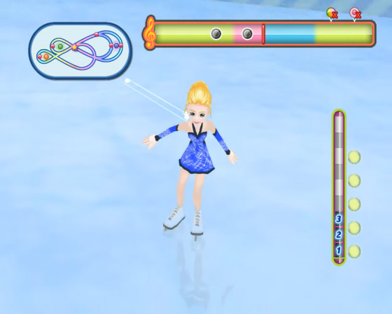 Diva Girls: Divas On Ice Screenshot 9 (Nintendo Wii (US Version))