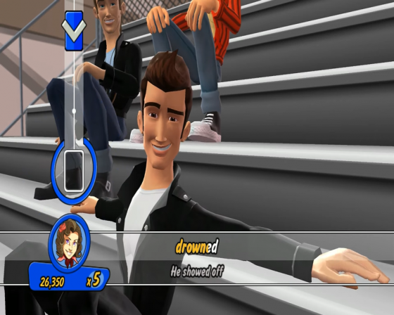 Grease: The Official Video Game Screenshot 9 (Nintendo Wii (US Version))