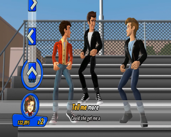 Grease: The Official Video Game Screenshot 18 (Nintendo Wii (EU Version))