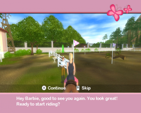 Barbie Horse Adventures: Riding Camp Screenshot 13 (Nintendo Wii (US Version))