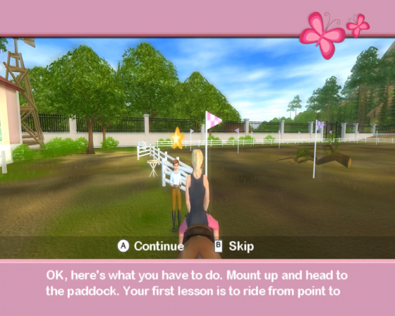 Barbie Horse Adventures: Riding Camp Screenshot 14 (Nintendo Wii (US Version))