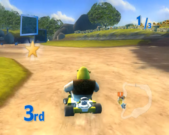 DreamWorks Super Star Kartz Screenshot 24 (Nintendo Wii (US Version))