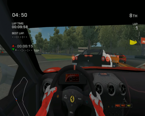 Ferrari Challenge: Trofeo Pirelli Screenshot 5 (Nintendo Wii (US Version))